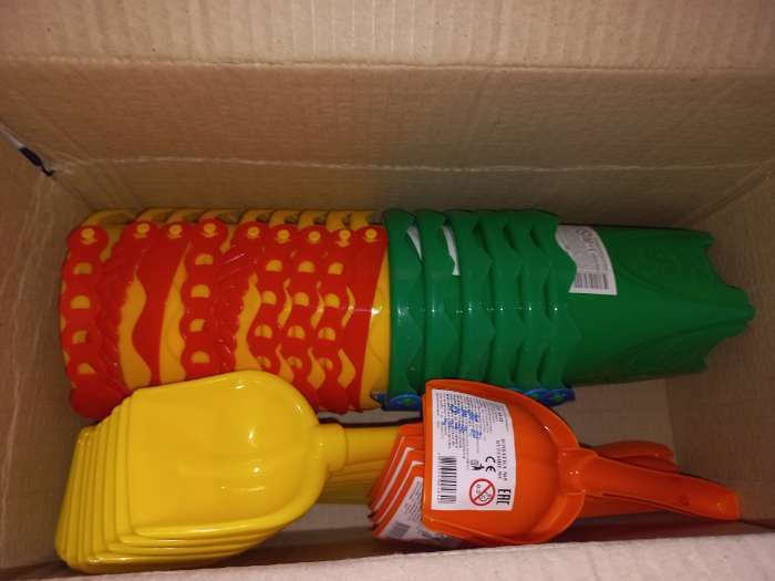 Фотография покупателя товара Лопатка для песочницы и снега, цвета МИКС