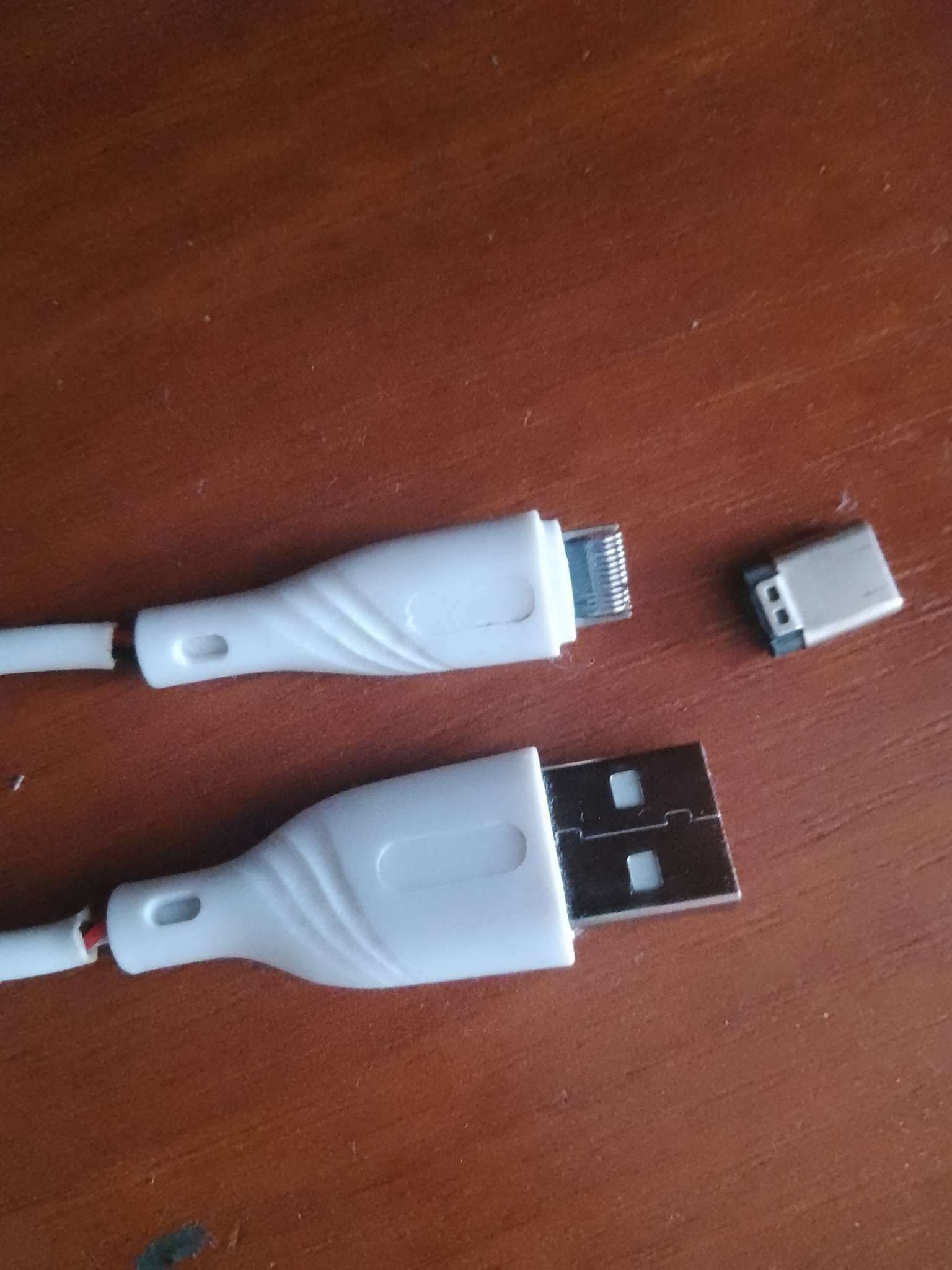 Фотография покупателя товара Кабель Cablexpert CCB-USB2-AMCMO1-1MW, Type-C - USB, 3 А, 1 м, быстрая зарядка, белый - Фото 1
