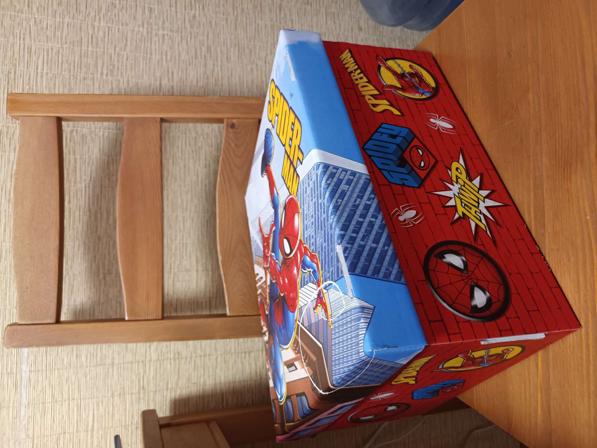 Фотография покупателя товара Коробка подарочная складная с крышкой, 31 х 25,5 х 16 "Spider-man", Человек-паук - Фото 4