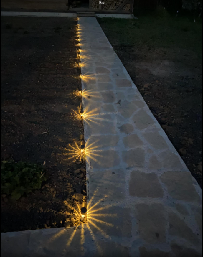 Фотография покупателя товара Садовый светильник на солнечной батарее «Цилиндр», 4.5 × 30 × 4.5 см, 1 LED, свечение тёплое белое - Фото 13