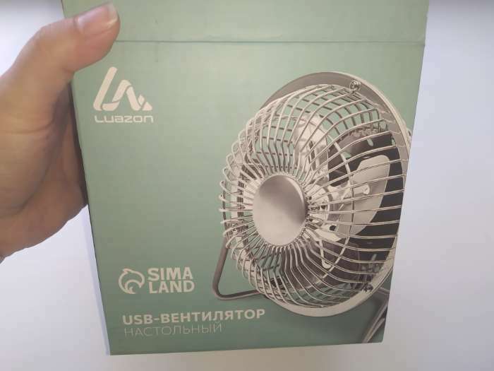 Фотография покупателя товара Вентилятор Luazon LOF-06, настольный, 2.5 Вт, 12 см, пластик, черный - Фото 8