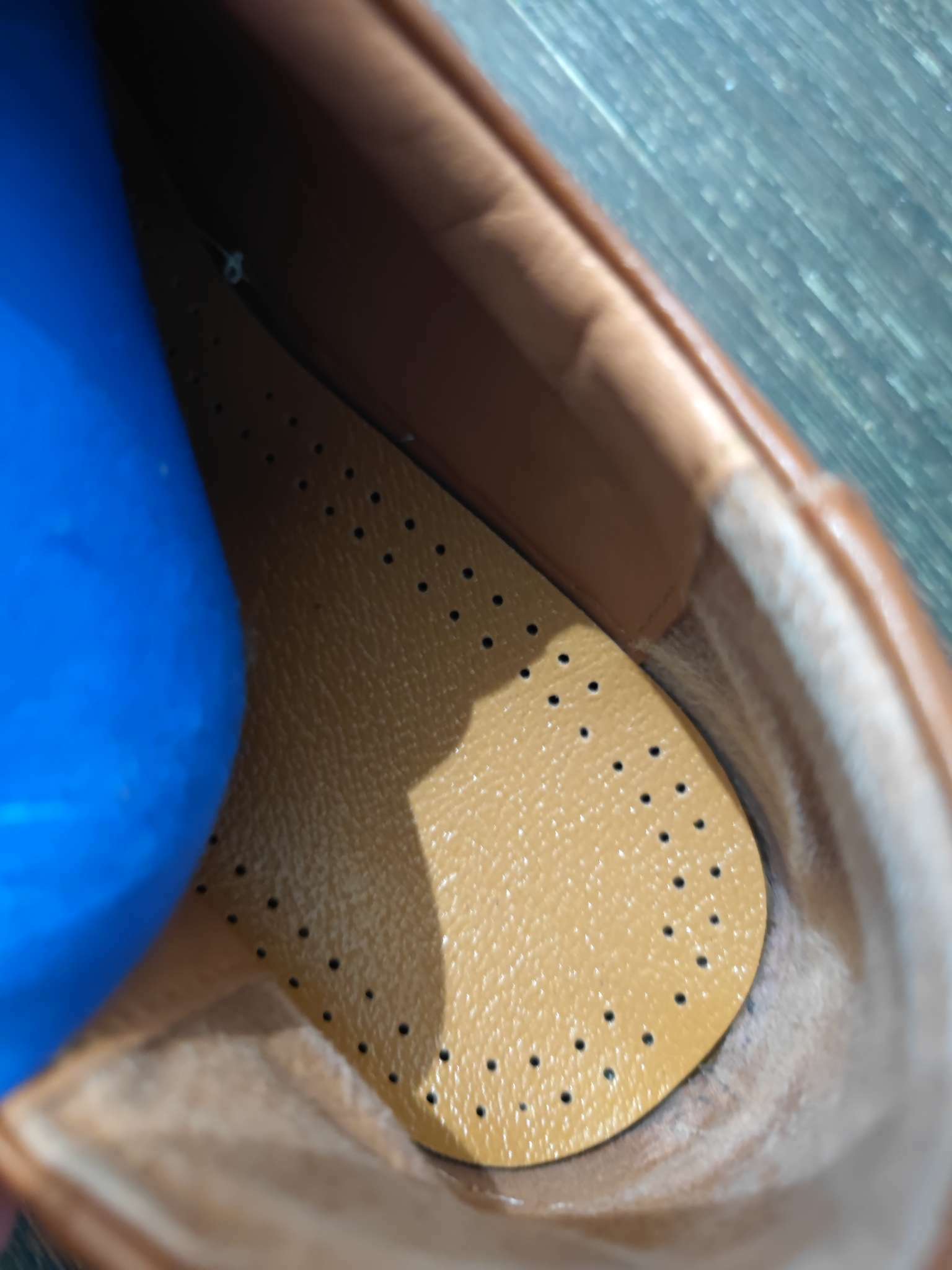 Фотография покупателя товара Стельки для обуви, универсальные, дышащие, р-р RU до 45 (р-р Пр-ля до 47), 28,5 см, пара, цвет бежевый