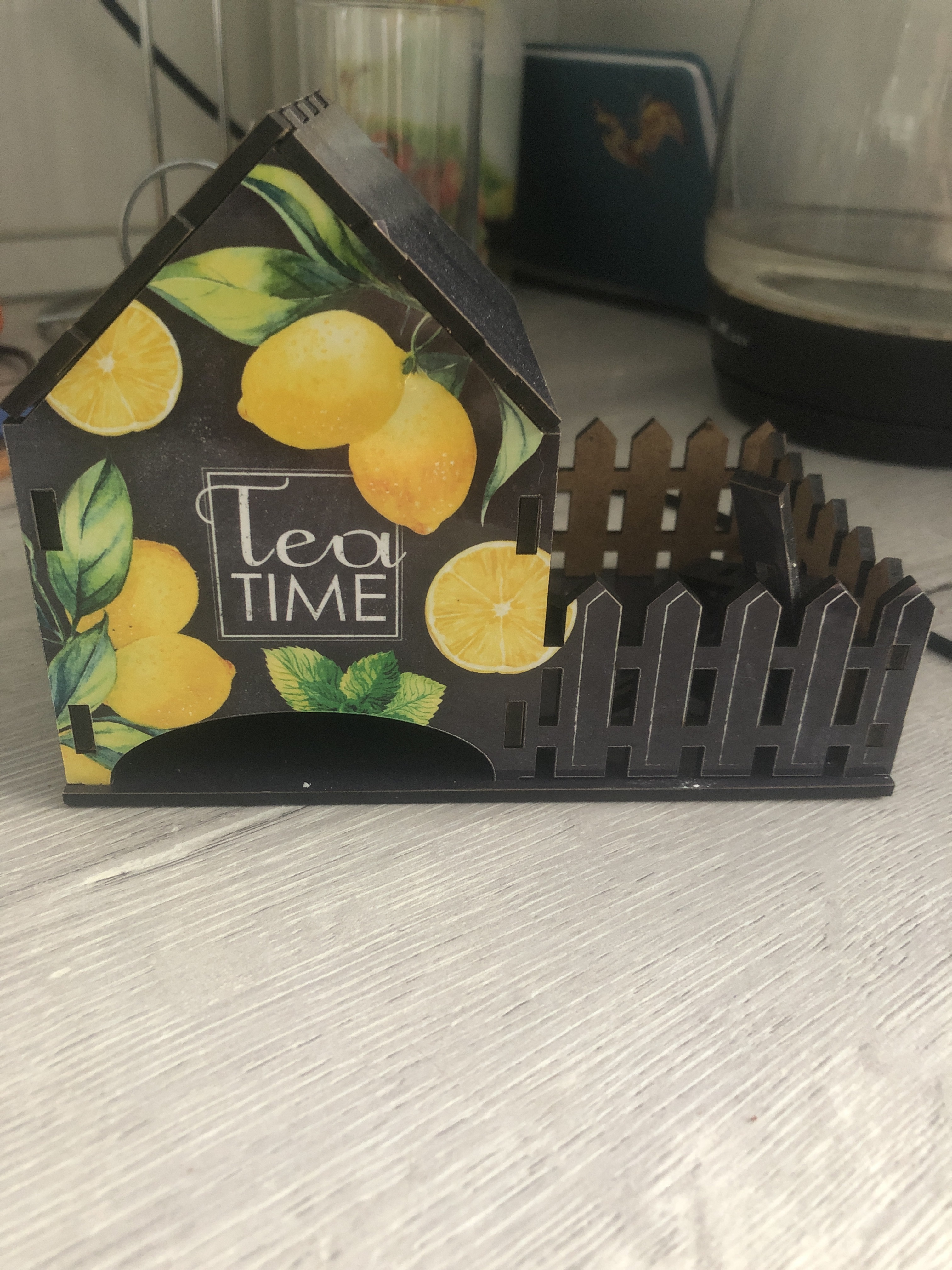 Фотография покупателя товара Чайный домик "Tea time", 10,5х12 см - Фото 2