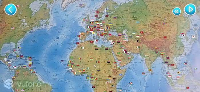 Фотография покупателя товара Географическая карта Мира физическая, 101 х 66 см, 1:35 млн - Фото 2