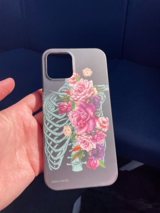 Фотография покупателя товара Чехол для iPhone 12, 12 PRO «Цветы» - Фото 3