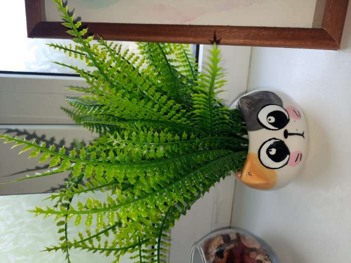 Фотография покупателя товара Букет искусственный «Лесной папоротник», h=28 см - Фото 4