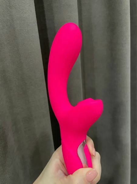 Фотография покупателя товара Вибратор JOYHYPER, с вакуумно-волновой стимуляцией клитора G, розовый