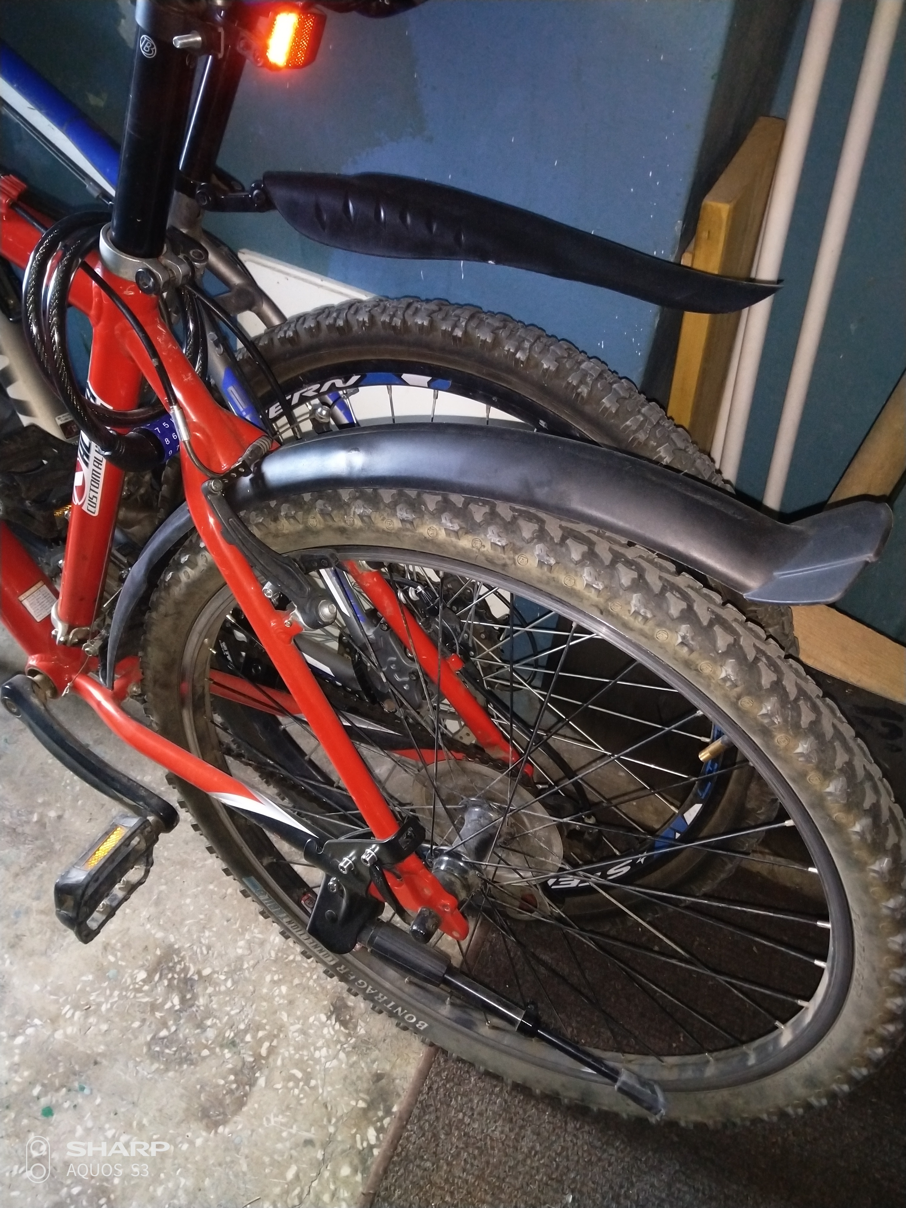 Фотография покупателя товара Набор крыльев 26" Dream Bike XGNB-041, пластик