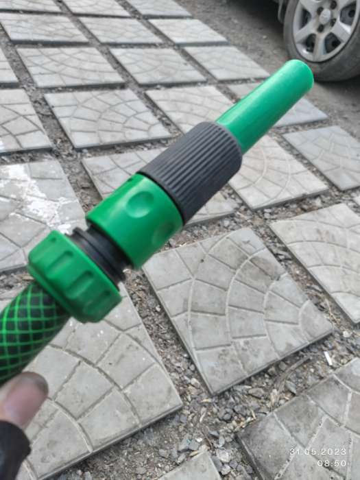 Фотография покупателя товара Насадка поливочная регулируемая, «РОСТОК» - Фото 1