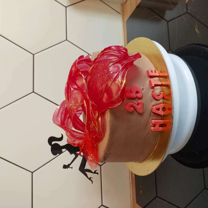 Фотография покупателя товара Топпер для торта «Девушка», 15 см - Фото 9