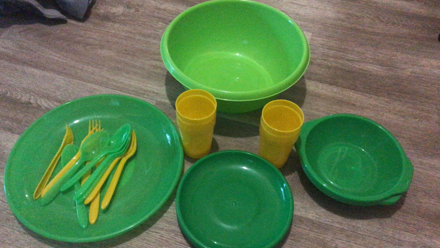 Фотография покупателя товара Набор посуды Альт-Пласт «Всегда с собой», на 6 персон, 32 предмета