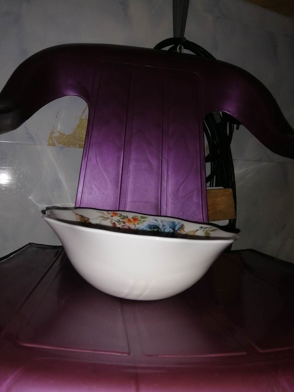 Фотография покупателя товара Тарелка суповая Доляна «Душистые пионы», 18×5 см, стеклокерамика - Фото 2