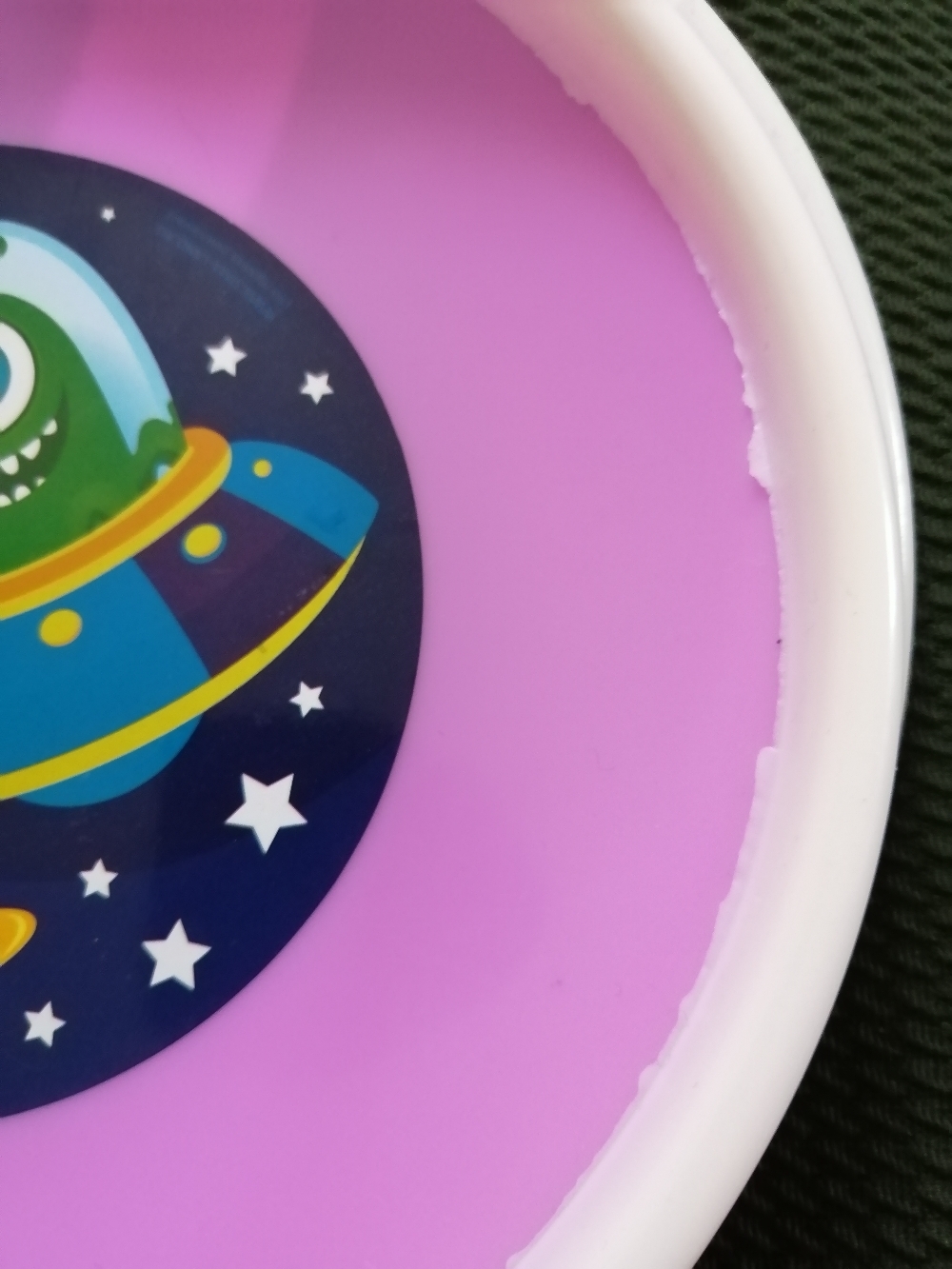 Фотография покупателя товара Игра-липучка «Монстрик», 2 тарелки, шарик, цвета МИКС - Фото 1
