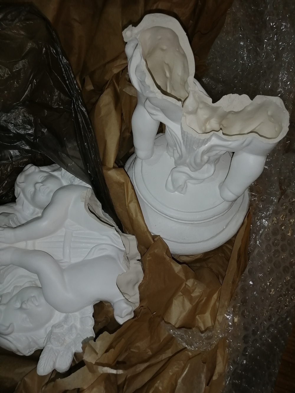 Фотография покупателя товара Конфетница "Два ангела с ладьей" белая - Фото 2