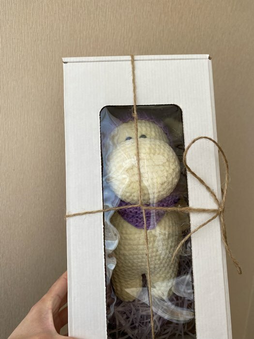 Фотография покупателя товара Коробка самосборная, с окном, белая, 16 х 35 х 12 см - Фото 6