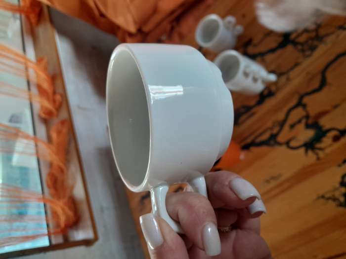 Фотография покупателя товара Чайная пара Дулевский фарфор «Белая», чашка 250 мл, блюдце d=14.8 см, штабелируемая - Фото 1