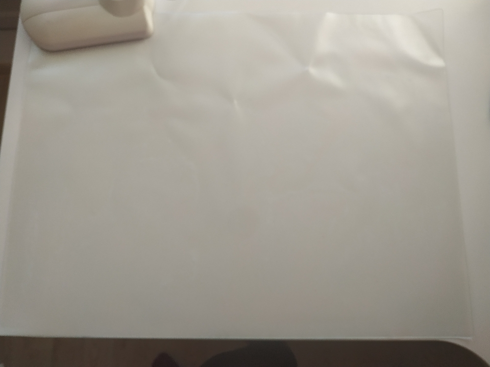 Фотография покупателя товара Накладка на стол офисная 48 х 65 см, Calligrata, прозрачная, матовая