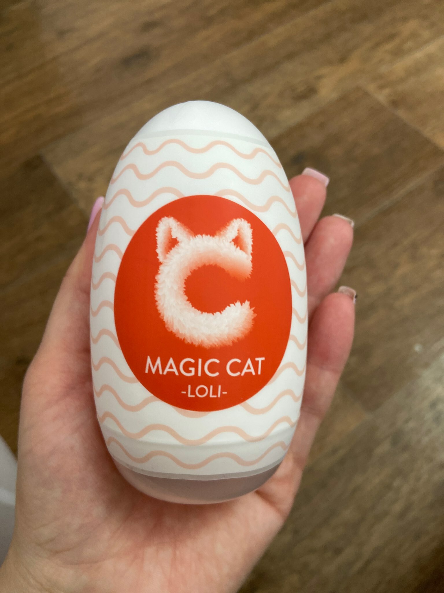 Фотография покупателя товара Мастурбатор Magic Cat Loli EGG Вагина, многоразовый, в контейнере,TPE, телесный - Фото 1
