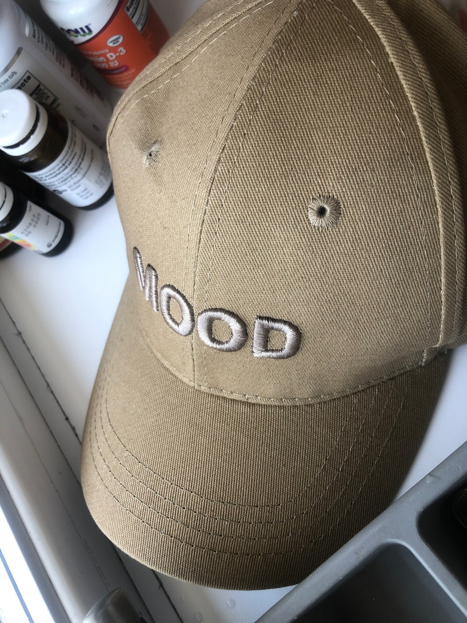 Фотография покупателя товара Кепка MOOD, серая - Фото 1