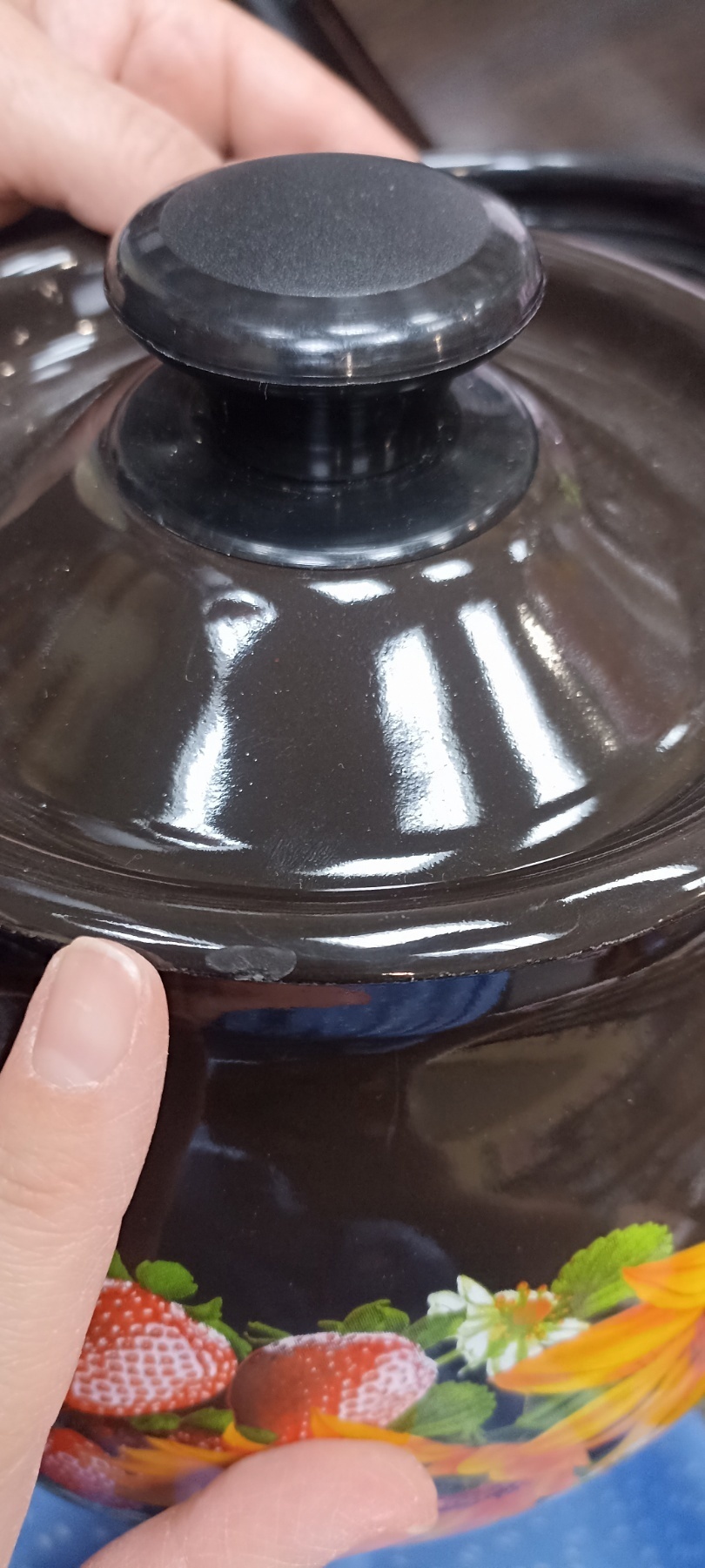Фотография покупателя товара Чайник сферический, 3,5 л, индукция, деколь МИКС, цвет коричневый - Фото 2