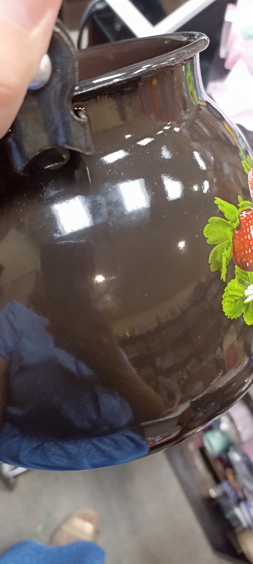 Фотография покупателя товара Чайник сферический, 3,5 л, индукция, деколь МИКС, цвет коричневый