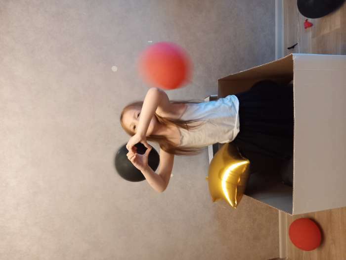 Фотография покупателя товара Коробка для воздушных шаров, 60 х 60 х 60 см