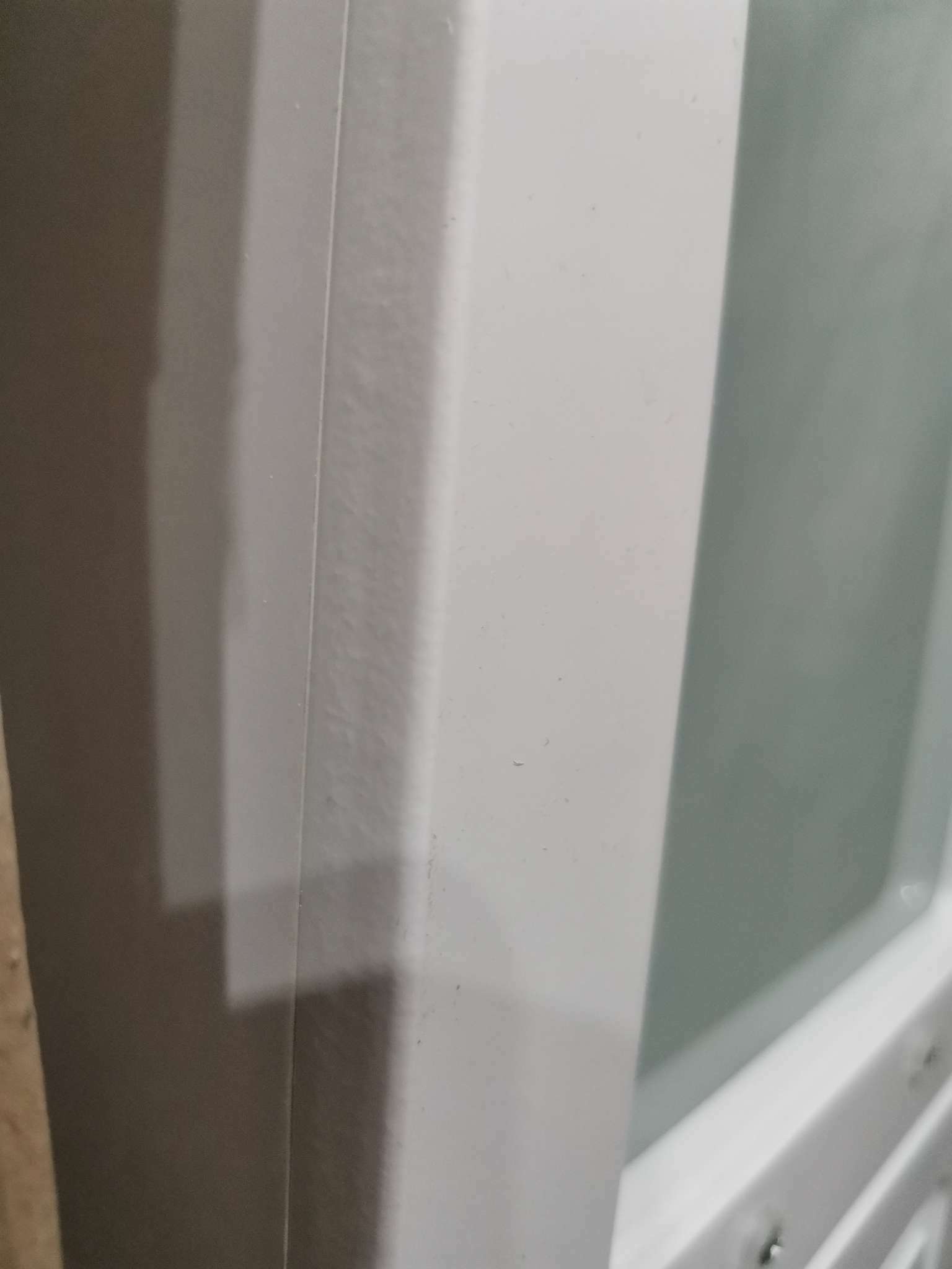 Фотография покупателя товара Шкаф – пенал для ванной комнаты «Пинта 300 – 2», со стеклом, 292×300×1900 мм, цвет белый - Фото 1