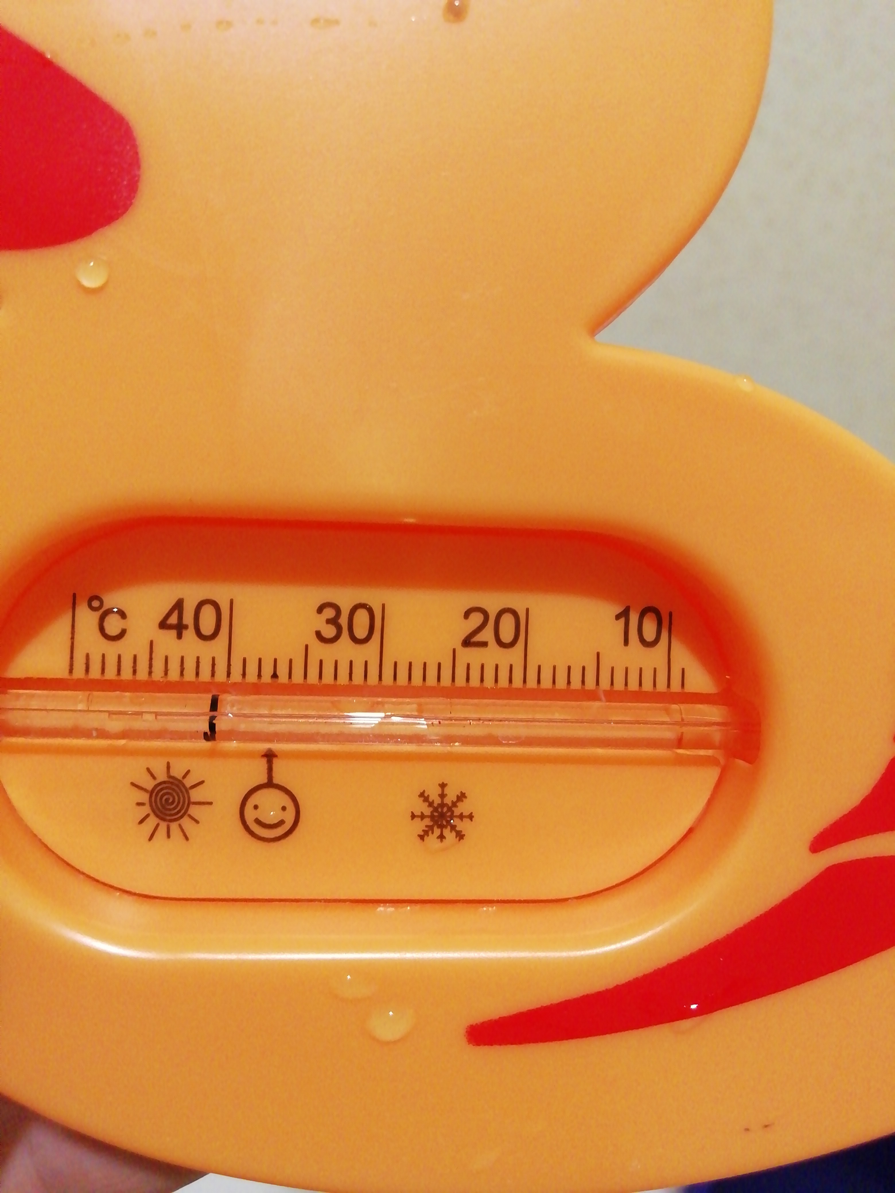 Фотография покупателя товара Термометр для измерения температуры воды «Утёнок», детский, цвет МИКС - Фото 3