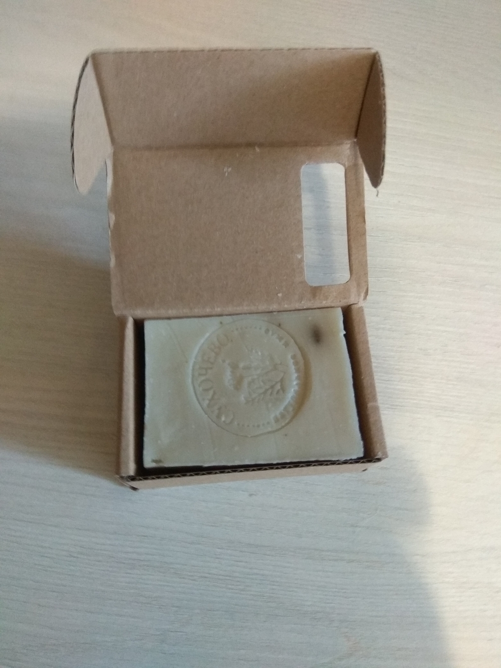 Фотография покупателя товара Натуральное крафтовое травяное мыло "Лаванда" в коробке, "Добропаровъ", 100 г