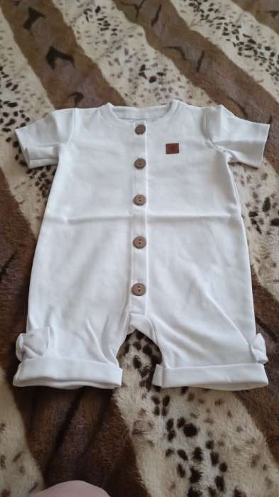 Фотография покупателя товара Песочник детский «Крошка Я» Love nature, рост 62-68 см, зелёный - Фото 1