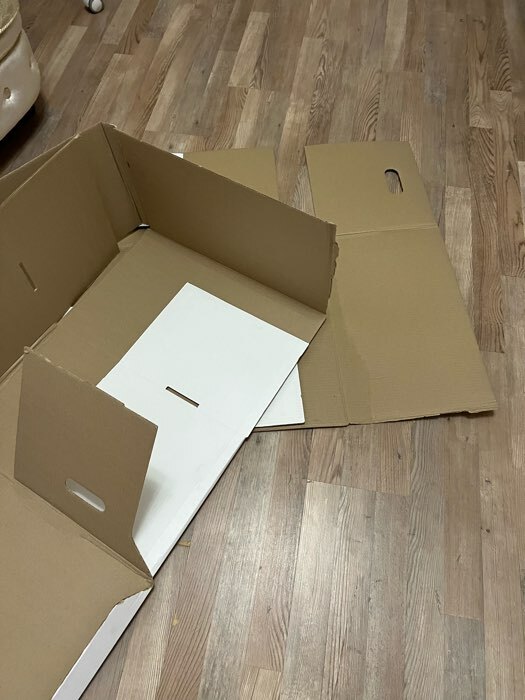 Фотография покупателя товара Коробка для хранения, белая, 48 х 32,5 х 29,5 см - Фото 18
