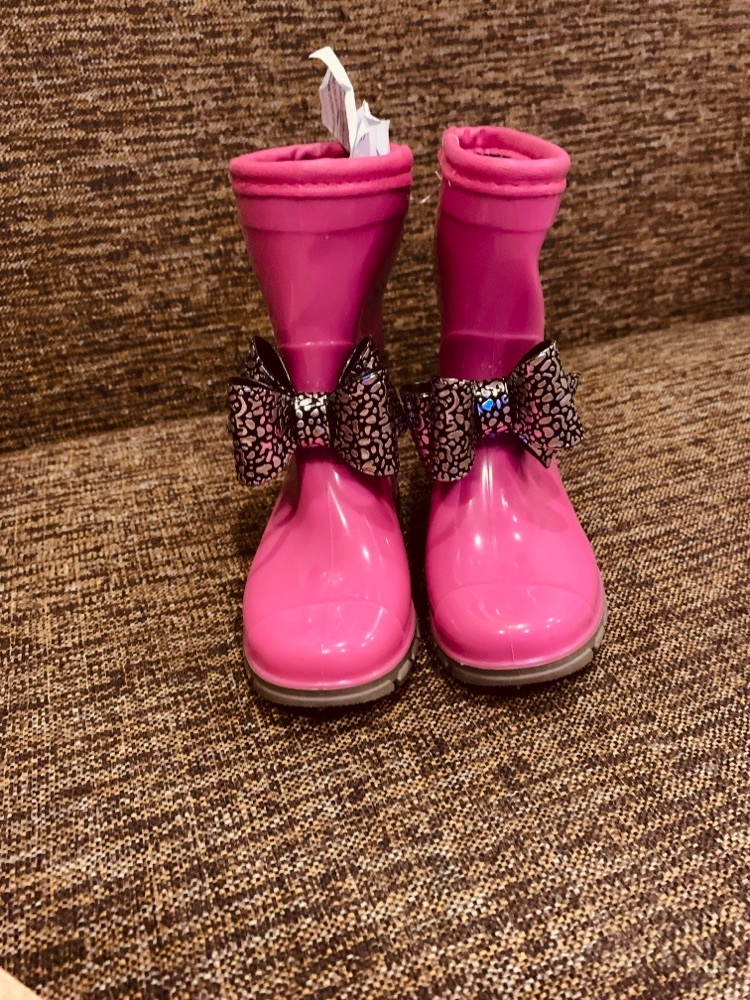 Фотография покупателя товара Сапоги резиновые детские "Модница", размер 24, розовый - Фото 2