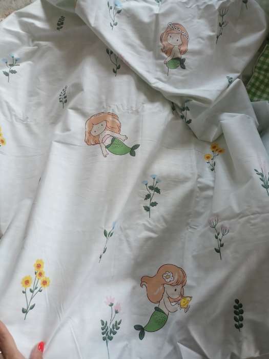 Фотография покупателя товара Постельное бельё 1.5-спальное LoveLife «Морская принцесса», сатин - Фото 2