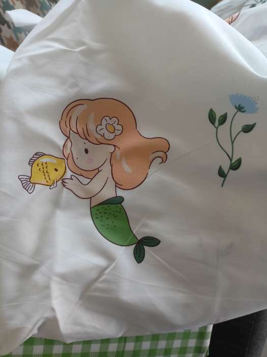 Фотография покупателя товара Постельное бельё 1.5-спальное LoveLife «Морская принцесса», сатин - Фото 1