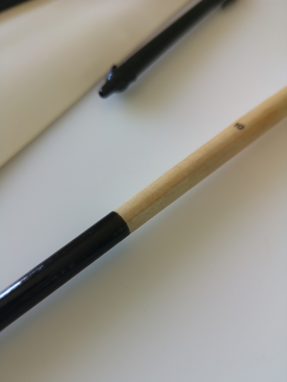 Фотография покупателя товара Набор кистей нейлон, 9 штук, закругленные, с длинными ручками - Фото 3