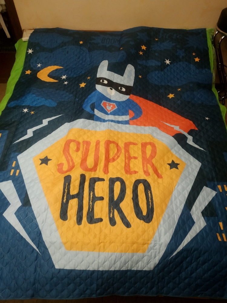 Фотография покупателя товара Покрывало детское Этель 1,5 сп "Super hero", 145х210 см, микрофибра