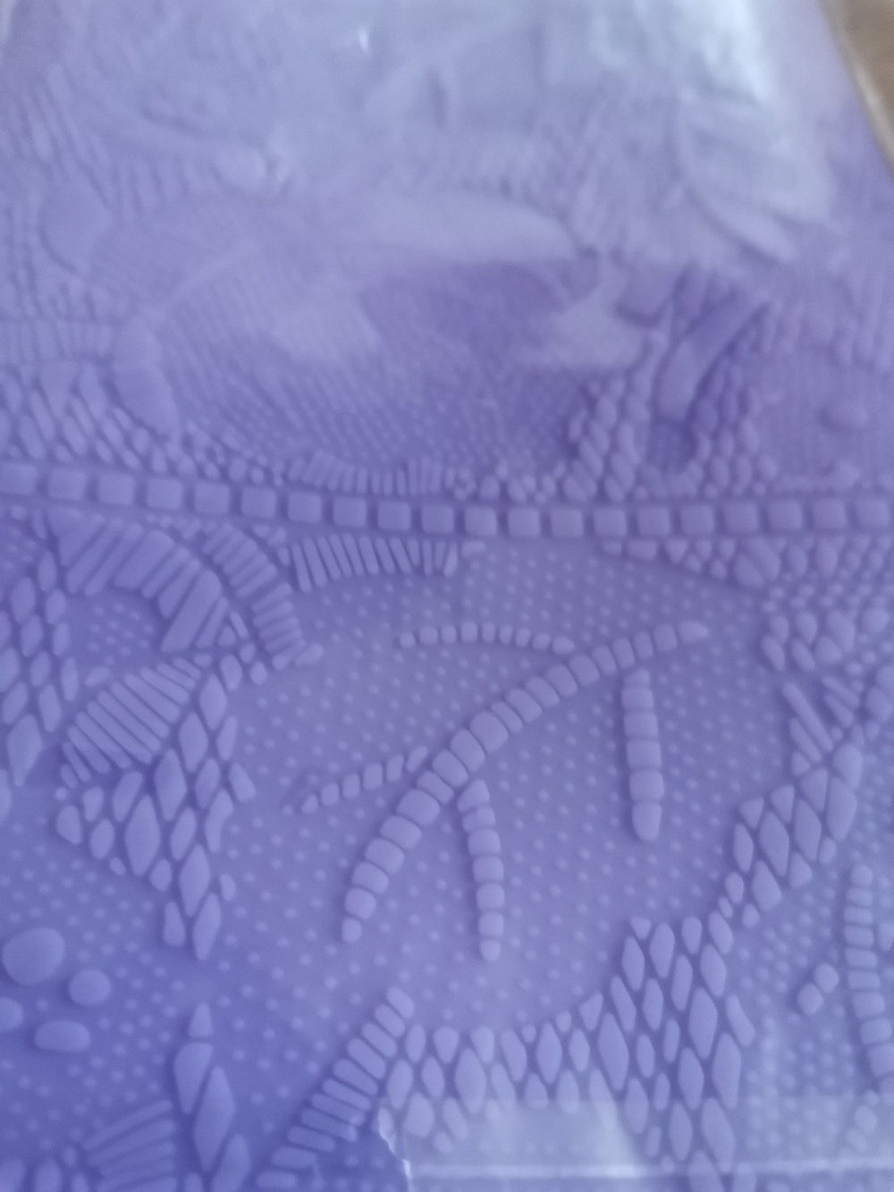 Фотография покупателя товара Силиконовый коврик для айсинга Доляна «Розы и листья», 39×29,5 см, цвет МИКС - Фото 1