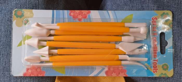 Фотография покупателя товара Набор стеков для лепки из глины, пластилина, пластики, 8 штук, МИКС - Фото 6