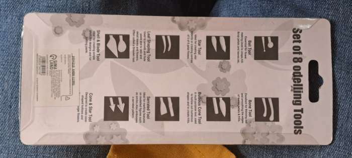 Фотография покупателя товара Набор стеков для лепки из глины, пластилина, пластики, 8 штук, МИКС - Фото 7