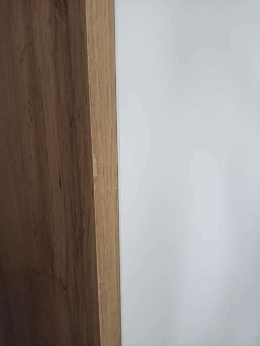 Фотография покупателя товара Шкаф 2-х дверный «Хелен 2213.М1», 800 × 500 × 1850 мм, цвет дуб вотан / белый лак - Фото 2