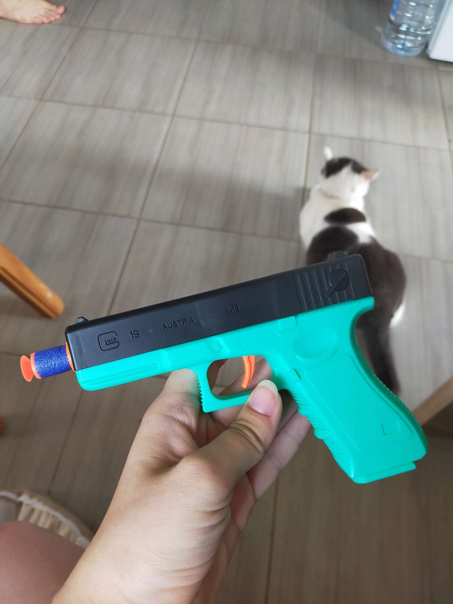 Фотография покупателя товара Пистолет «Стандарт», стреляет мягкими пулями