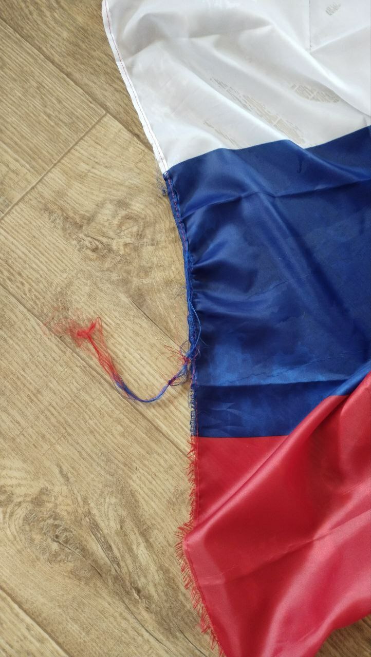 Фотография покупателя товара Флаг России, 60 х 90 см, полиэфирный шёлк - Фото 1