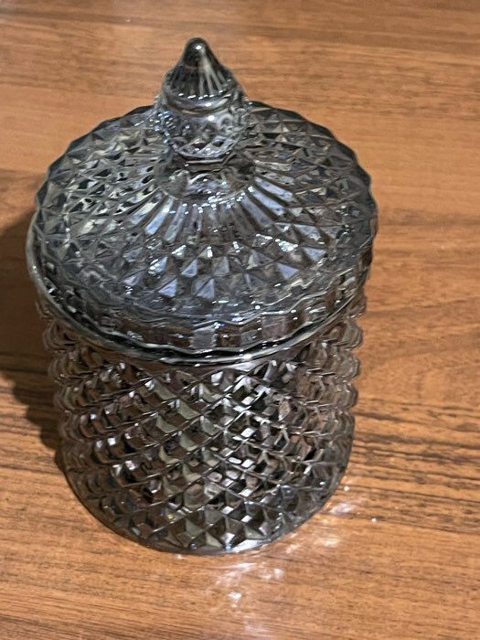 Фотография покупателя товара Шкатулка для украшений «Ромбы и купол», стекло, перламутр, 14×8.2×8.2 см - Фото 2