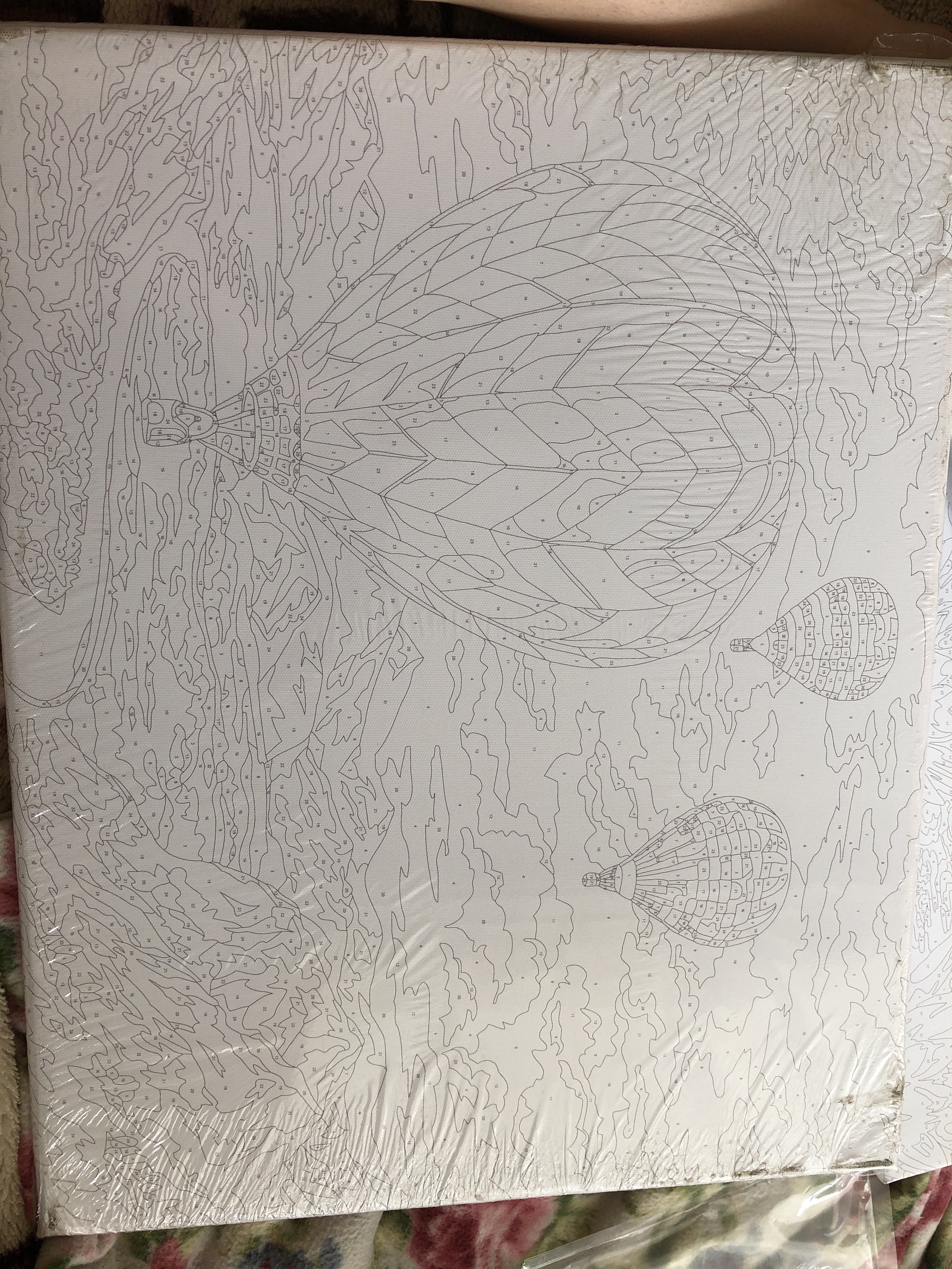 Фотография покупателя товара Картина по номерам «Полёт» 40х50 см - Фото 14