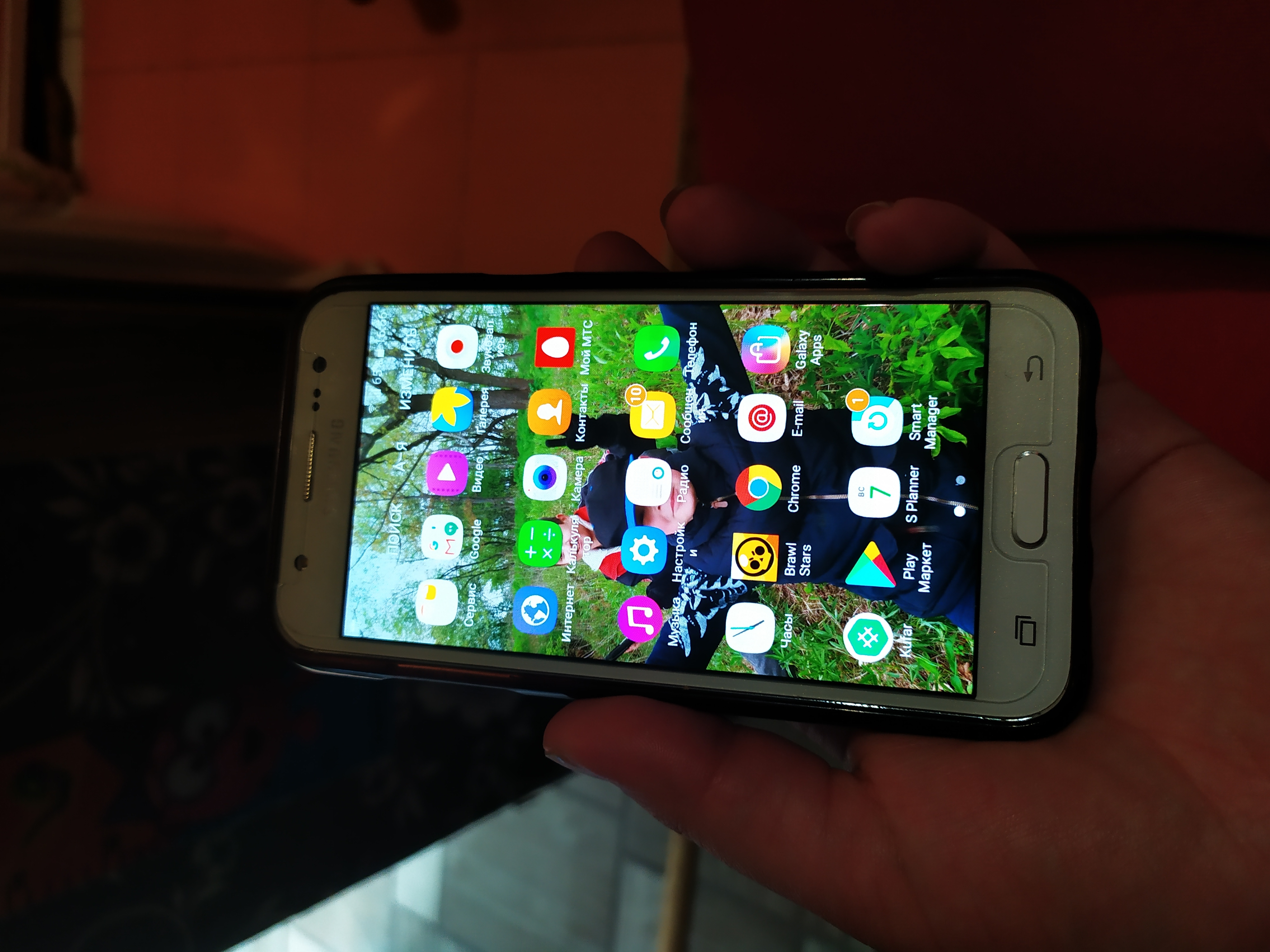 Фотография покупателя товара Защитное стекло LuazON для Samsung Galaxy J5 2017, 0.26 мм, 9Н, - Фото 1
