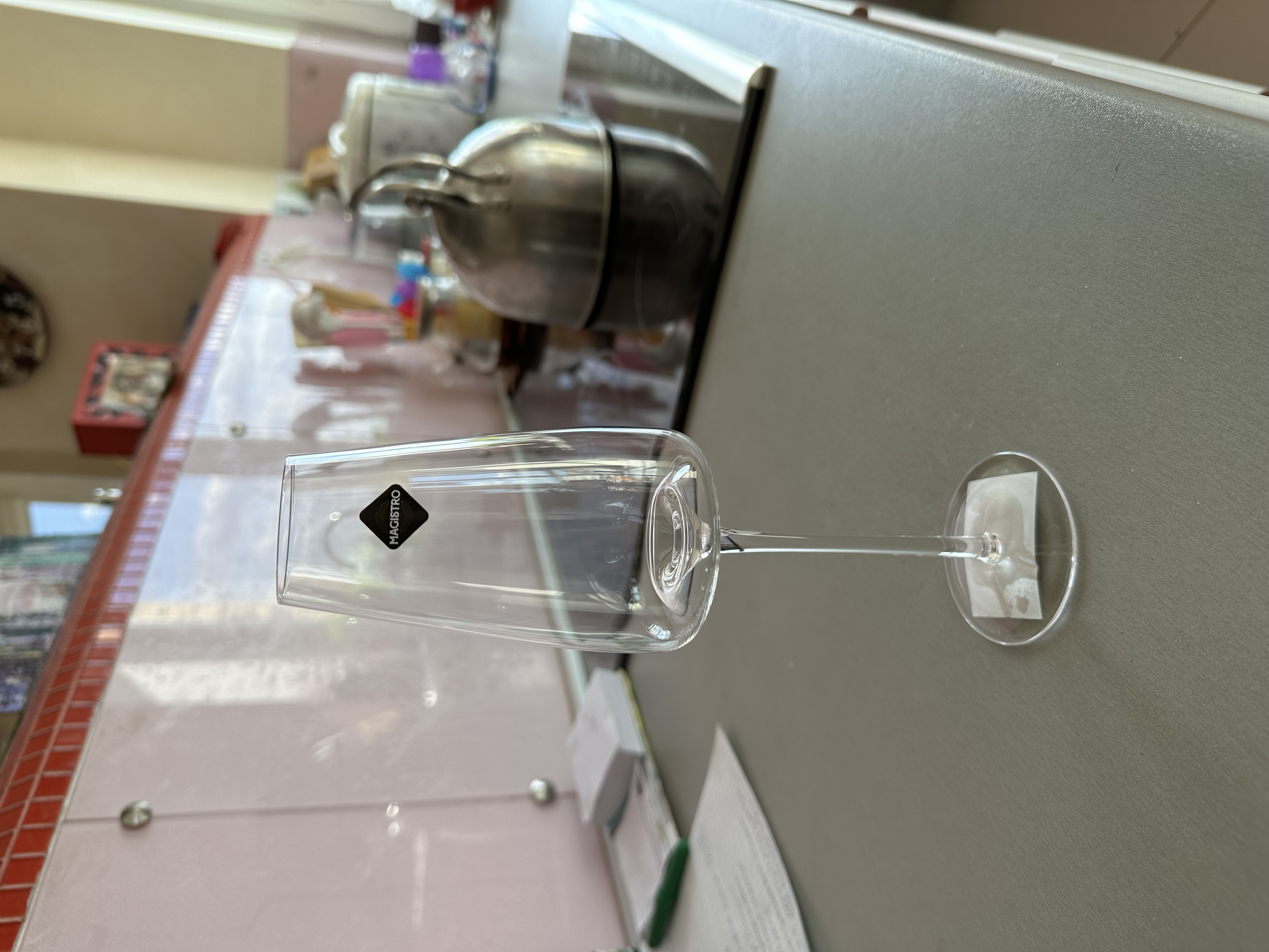 Фотография покупателя товара Бокалы для шампанского Magistro «Амьен», 250 мл, h=26 см, набор 2 шт., стекло, прозрачные - Фото 7