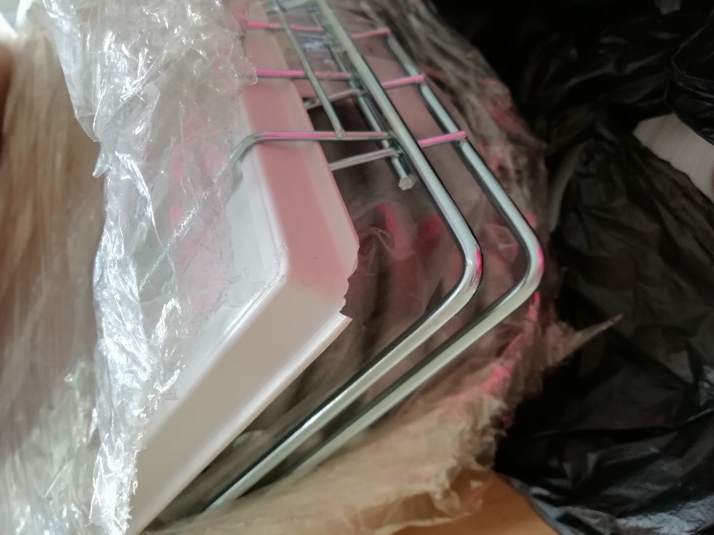 Фотография покупателя товара Комплект посудосушителей с поддоном для шкафа 60 см, 56,5×25,6 см, цинк