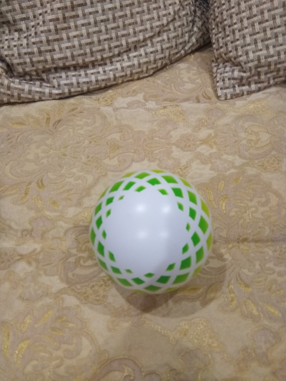 Фотография покупателя товара Мяч «Корзинка», диаметр 15 см, цвета МИКС