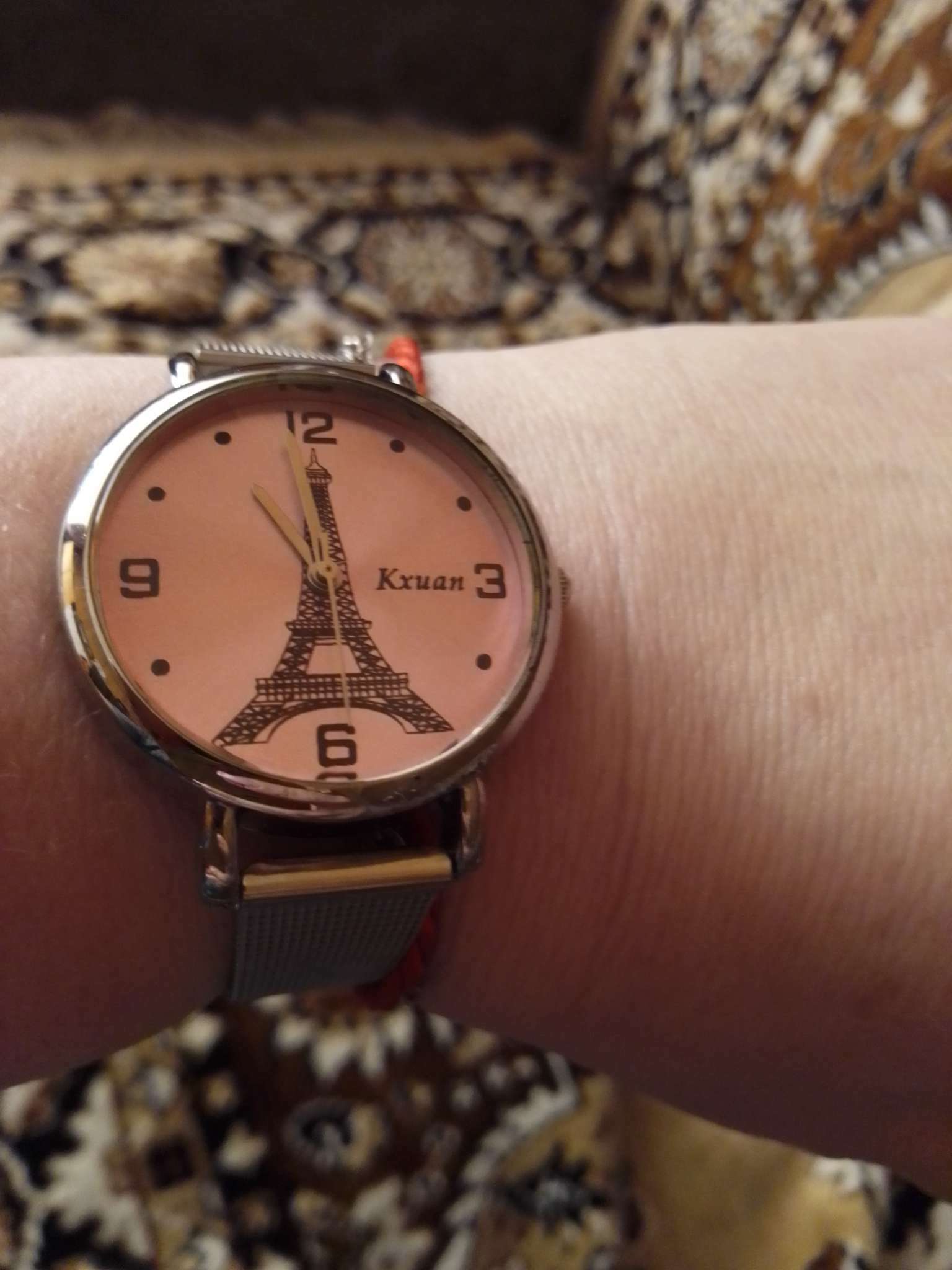 Фотография покупателя товара Часы наручные кварцевые женские "Kxuan. Париж", d-3.3 см - Фото 1