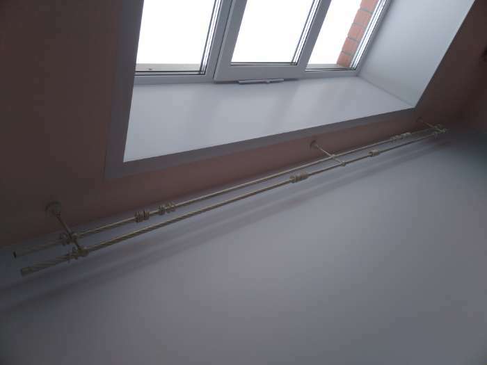 Фотография покупателя товара Карниз двухрядный «Левша», 160 см, витой, d=1,6 см, цвет слоновая кость - Фото 2